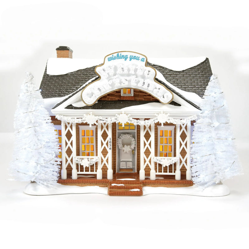 Snow Village 1056 Carril de Navidad