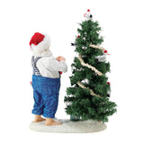 Possible Dreams 13.5" Flocked Tree