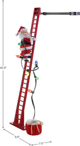 40" Super Climbing Animated Santa