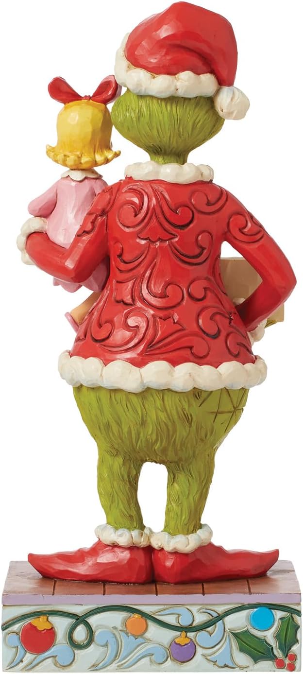 The Grinch 10" Grinch & Cindy Hold Sign