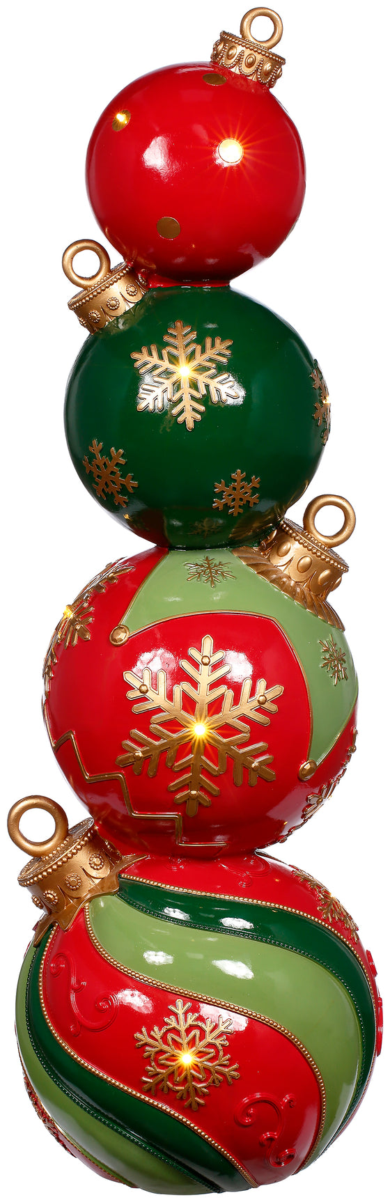 Mark Roberts 35" Lighted Stacked Ornaments