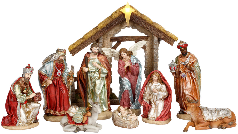 Mark Roberts 17" Northstar Nativity Set Of 11