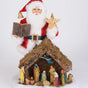 Karen Didion Originals 17" Lighted Nativity Santa