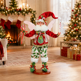 Mark Roberts 21" Candy Cane Holly Fairy On Base Collector's Edition