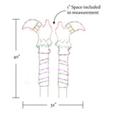 40" Halloween LED Witches Boots