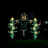 72" Fall Harvest LED Corn Stalk