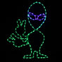 48" Halloween LED Alien Waving
