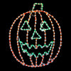 Calabaza iluminada con LED de 44" para Halloween