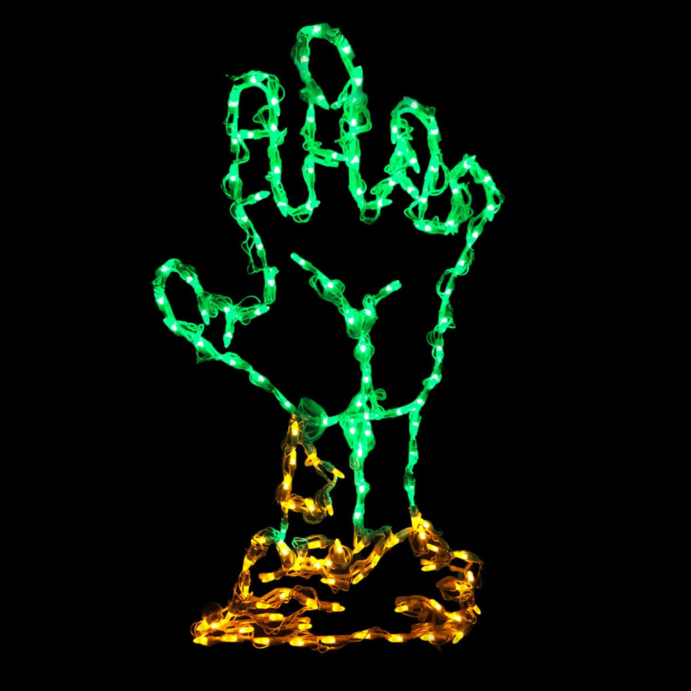 36" Halloween LED Zombie Hand
