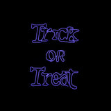 33" LiteLines Neonflex Trick or Treat Sign
