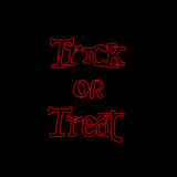 33" LiteLines Neonflex Trick or Treat Sign
