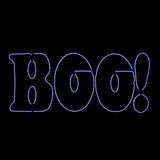 38" LiteLines Neonflex Boo! Sign