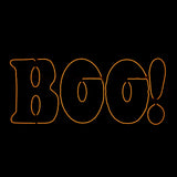 38" LiteLines Neonflex Boo! Sign