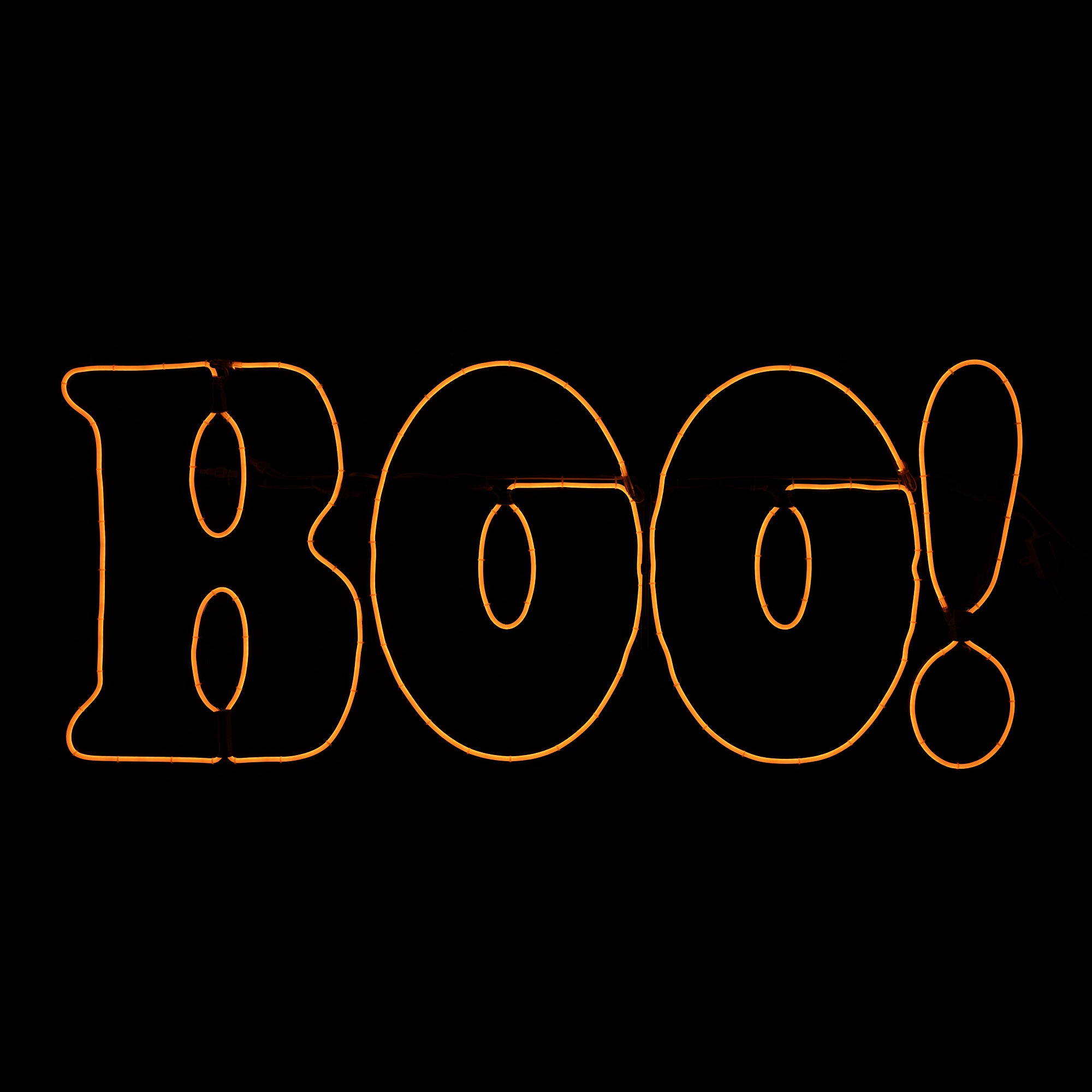 38" LiteLines Neonflex Boo! Sign