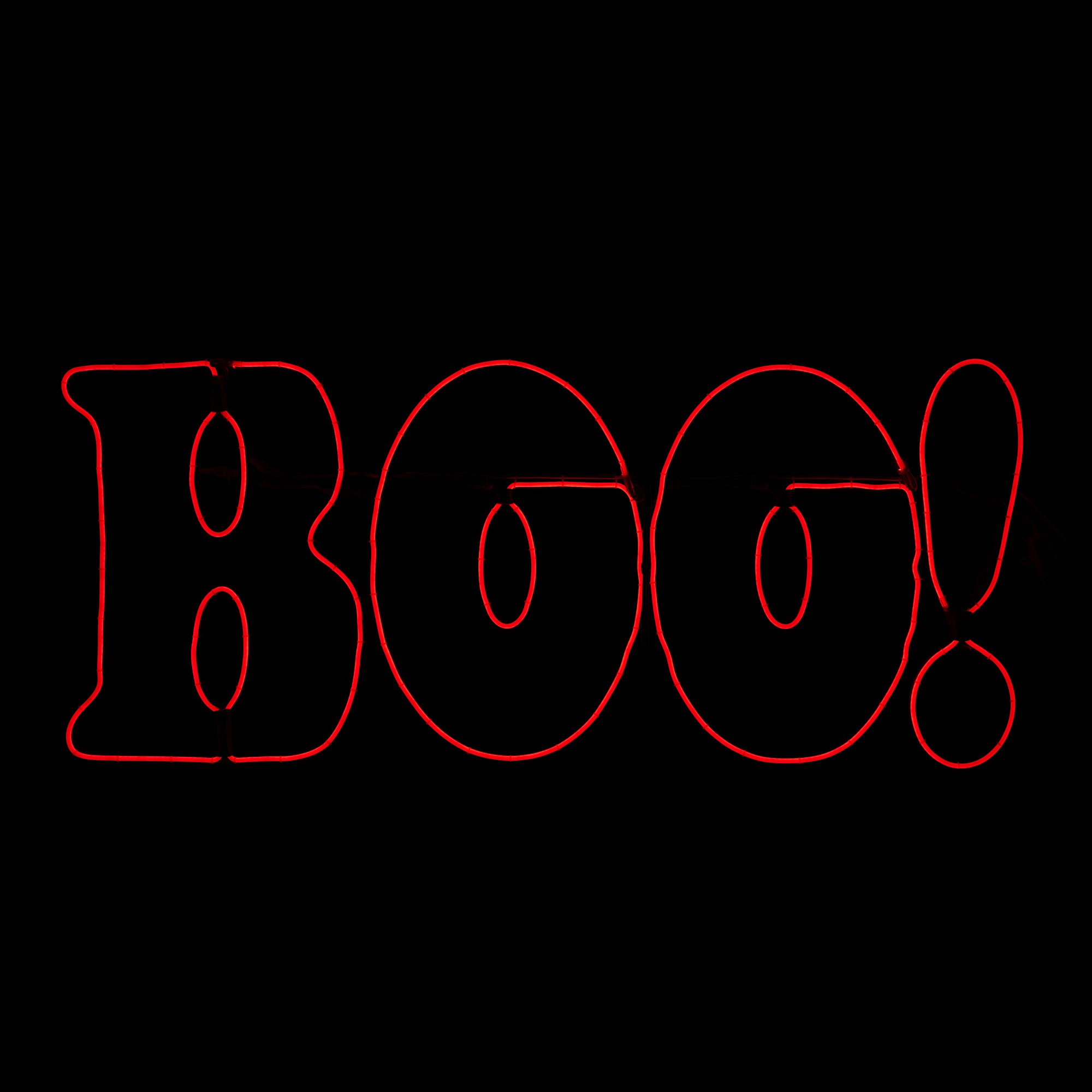 38" LiteLines Neonflex Boo! Sign