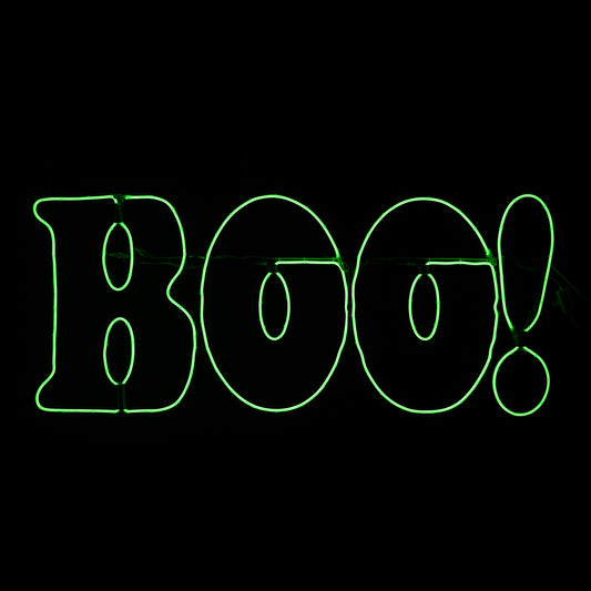 38" LiteLines Neonflex Boo! Sign