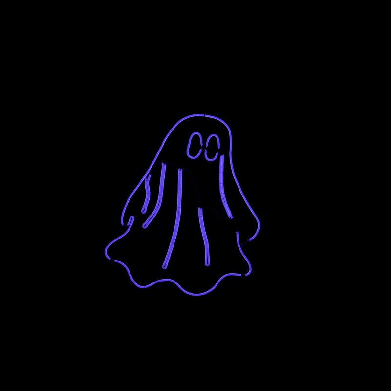 Letrero de neón Ghost LiteLines de 34"