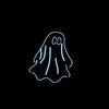 Letrero de neón Ghost LiteLines de 34"