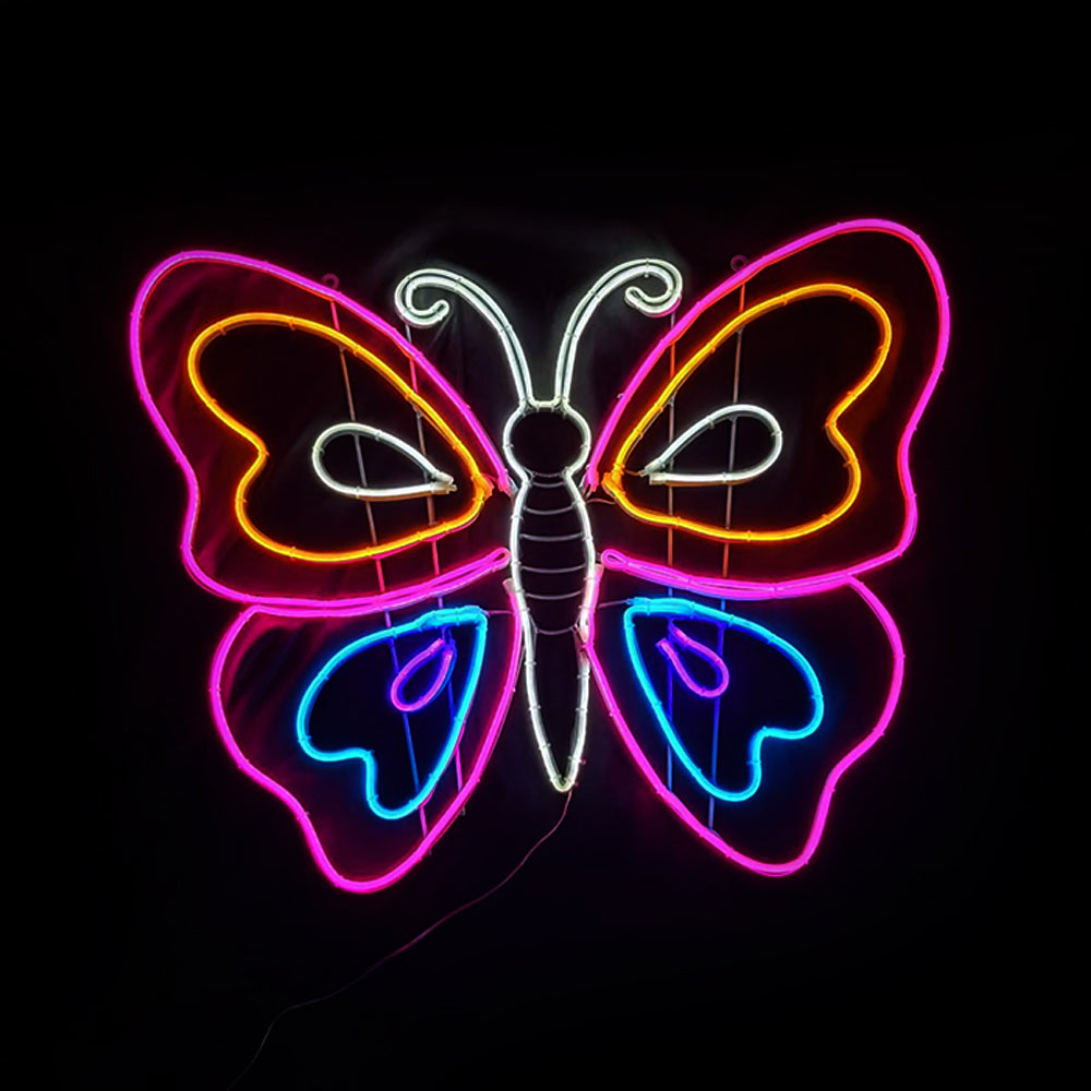 26" Spring Pastels 2D Butterfly Sign