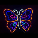 26" Bright Spring Mix 2D Butterfly Sign
