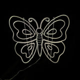 26" Spring Pastels 2D Butterfly Sign