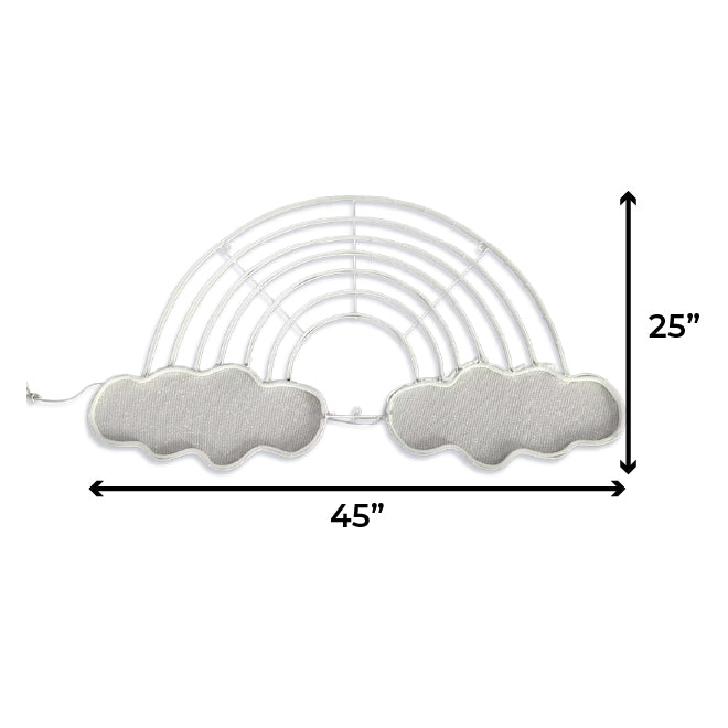 Letrero LED arcoíris de 25"