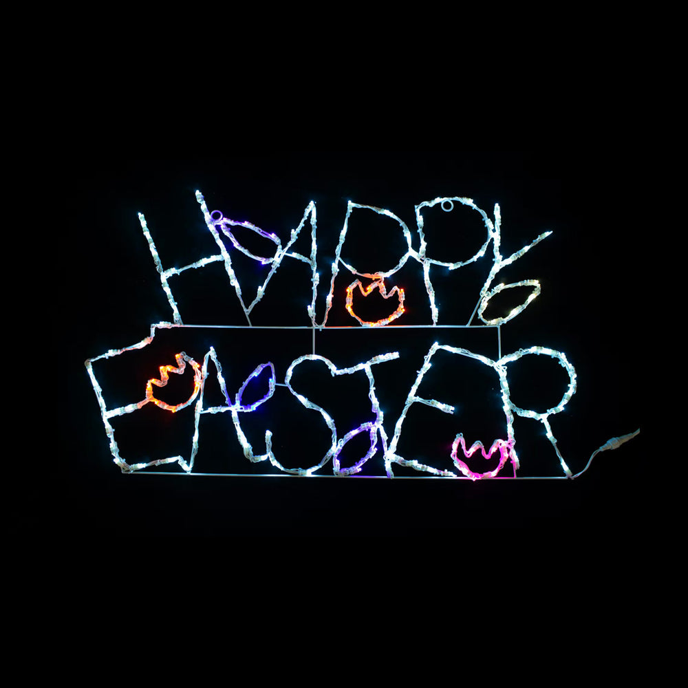 27" Happy Easter Sign