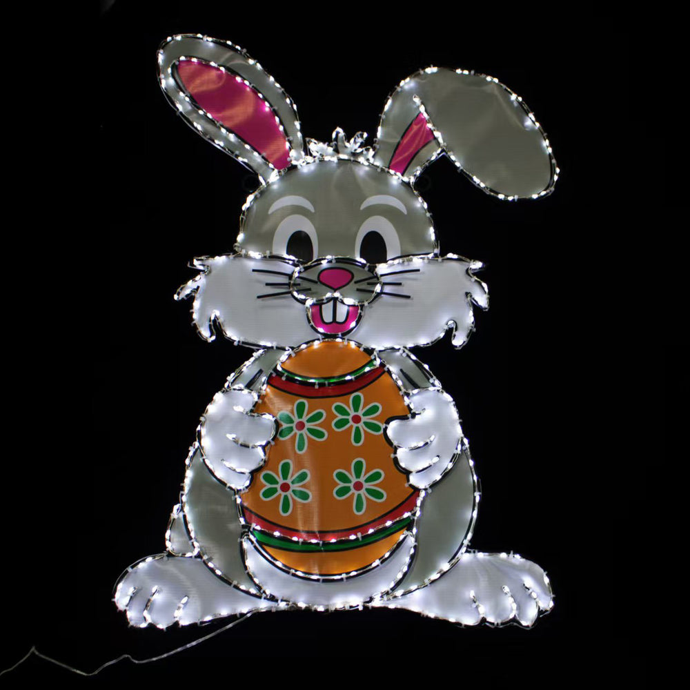 36" 2D Easter Bunny