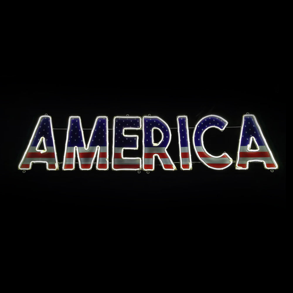60" 2D America Sign