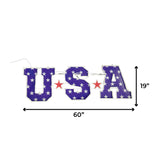 60" 2D USA Sign