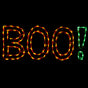 36" BOO! Halloween LED Sign
