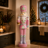 Soldado Cascanueces Pastel de LED de 4 PIES que Funciona con Pilas