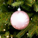 4" Shiny & Matte Shatterproof Ball Ornament Set Of 24
