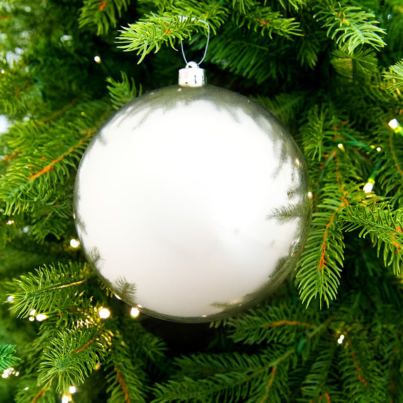 5.5" Shiny Shatterproof Ball Ornament Set Of 6