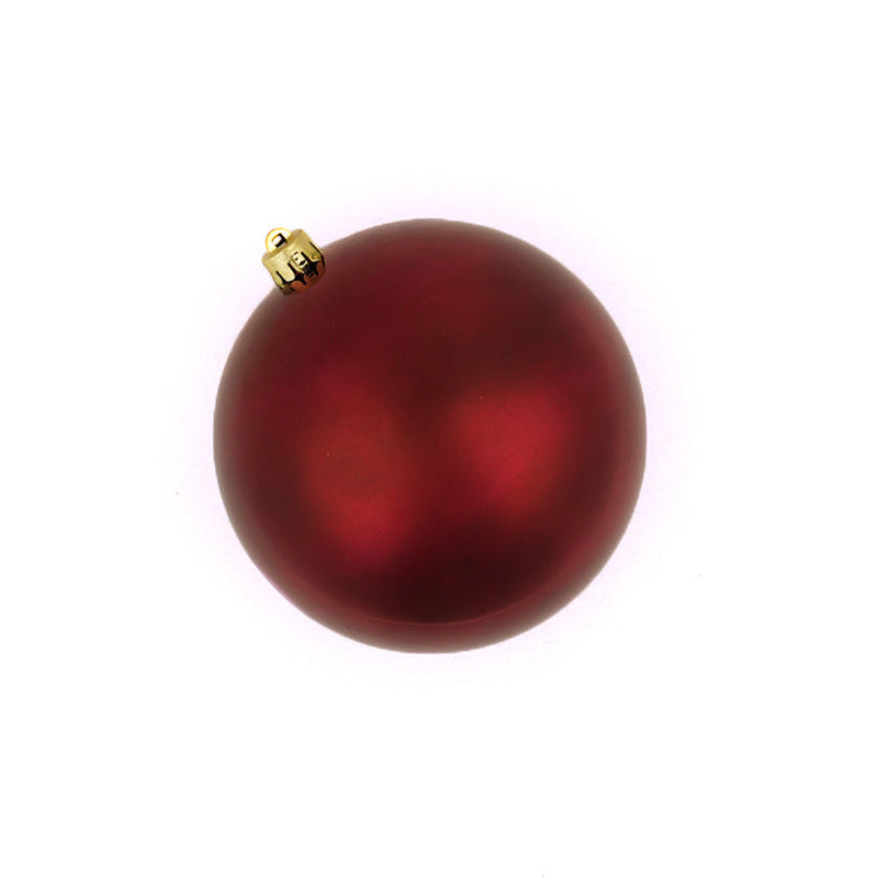 5.5" Shiny Shatterproof Ball Ornament Set Of 6