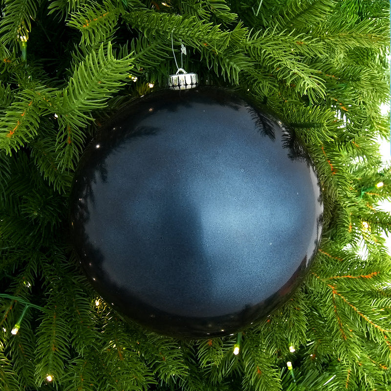 5.5" Shiny Shatterproof Ball Ornament Set Of 6