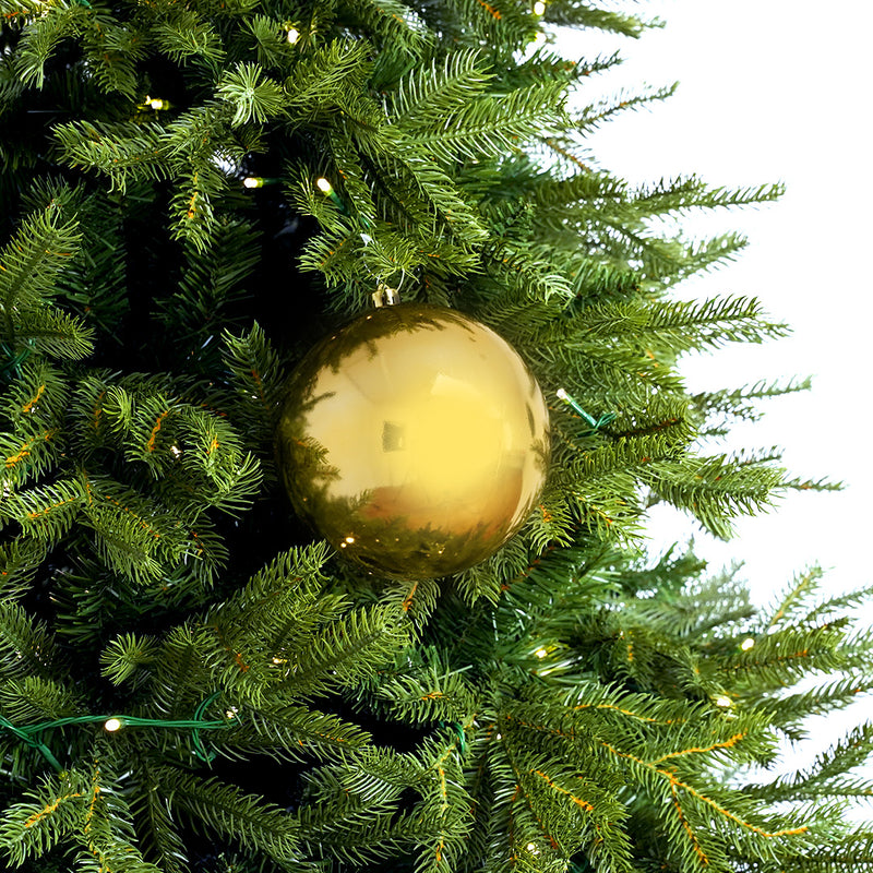 5.5" Shiny Shatterproof Ball Ornament Set Of 6