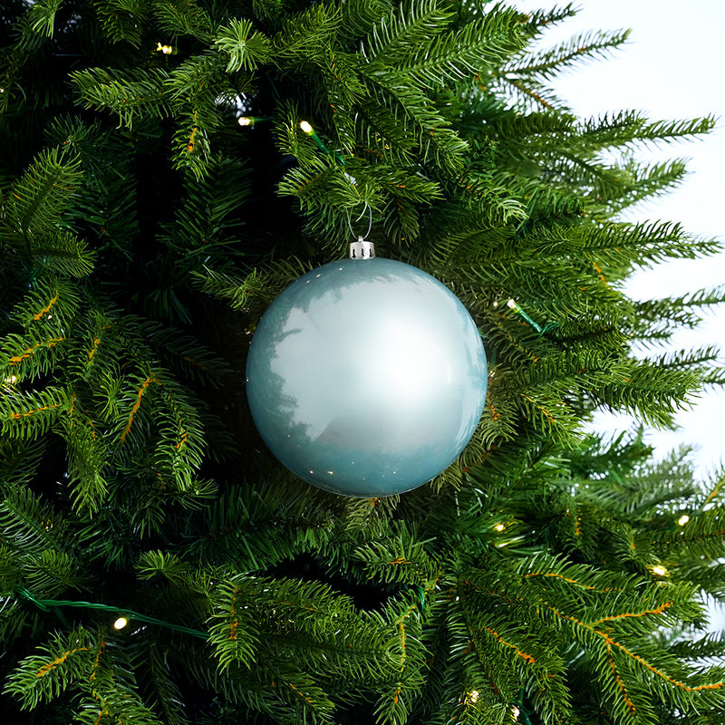 5.5" Shiny Shatterproof Ball Ornament Set Of 6