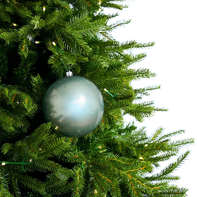 5.5" Shiny Shatterproof Ball Ornament Set Of 6