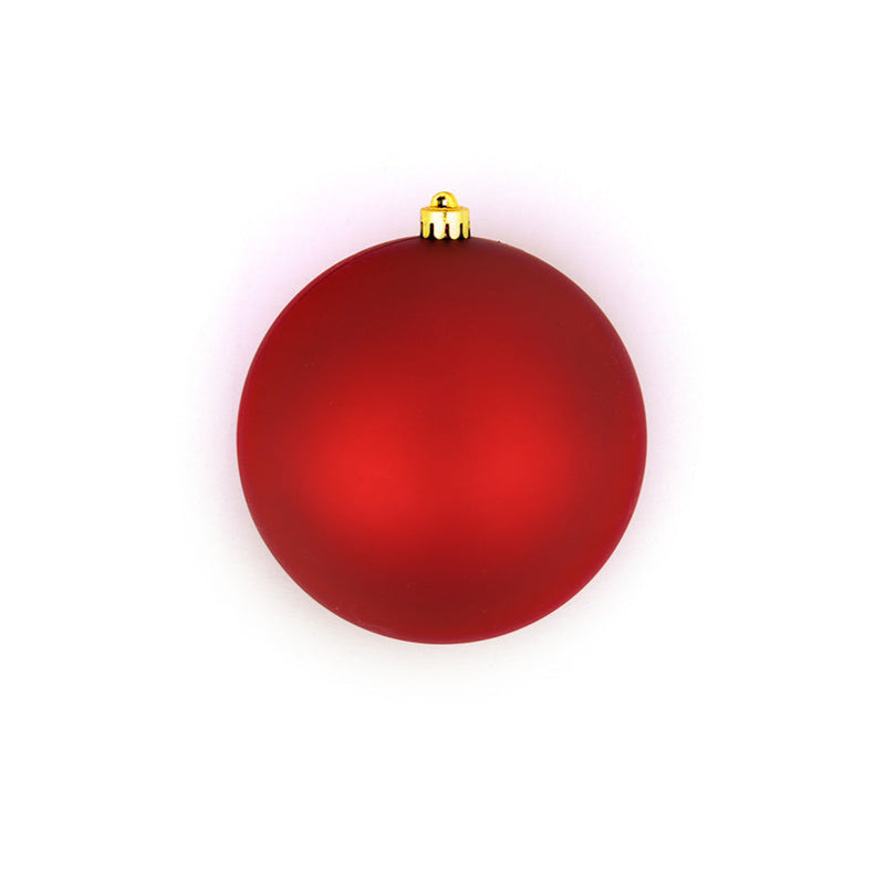 5.5" Shiny Shatterproof Ball Ornament Set Of 6
