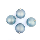 4" Shiny & Matte Shatterproof Ball Ornament Set Of 24