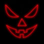 Dynamic RGBWW LED Sinister Pumpkin Face