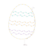 30" Easter Chevron Egg