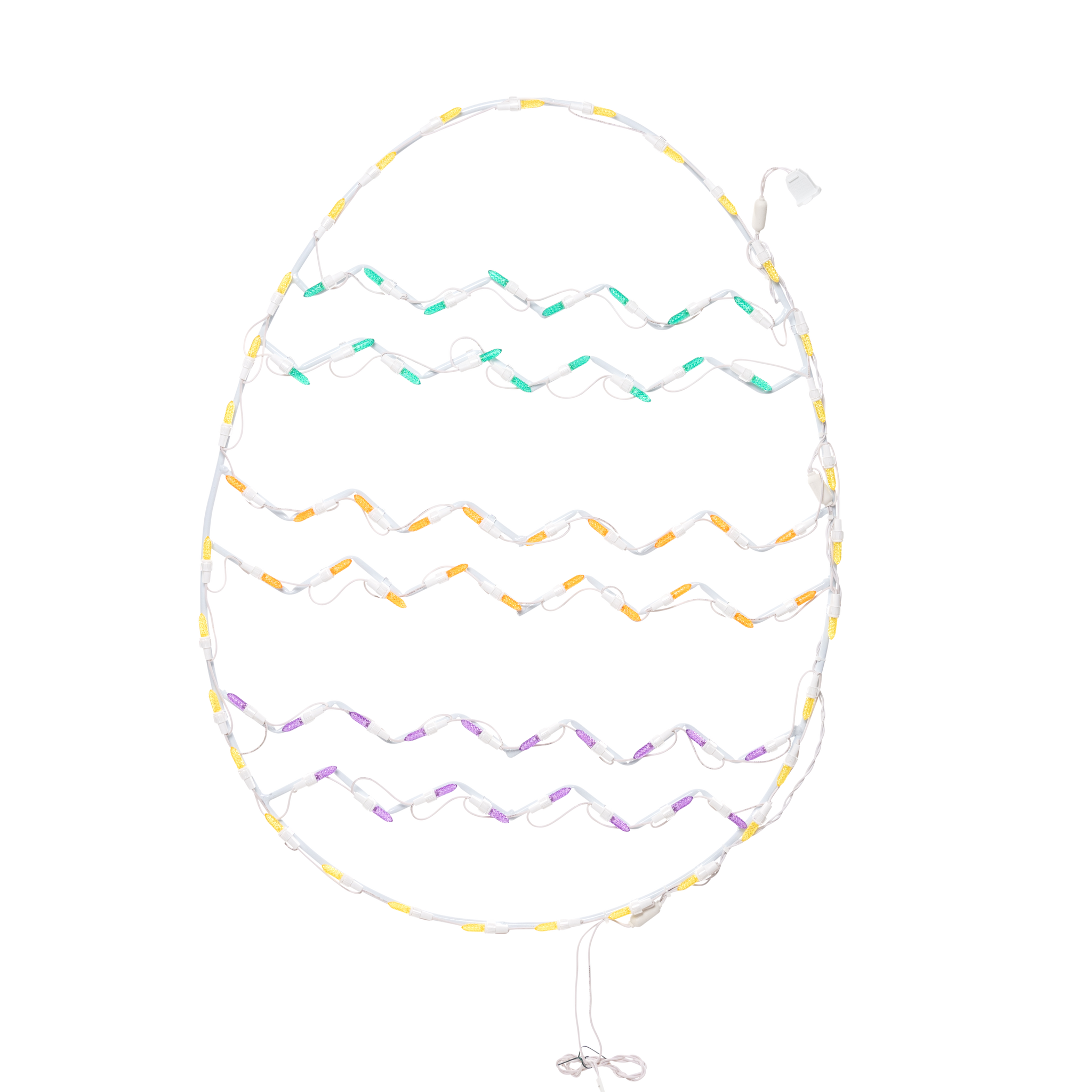 30" Easter Chevron Egg