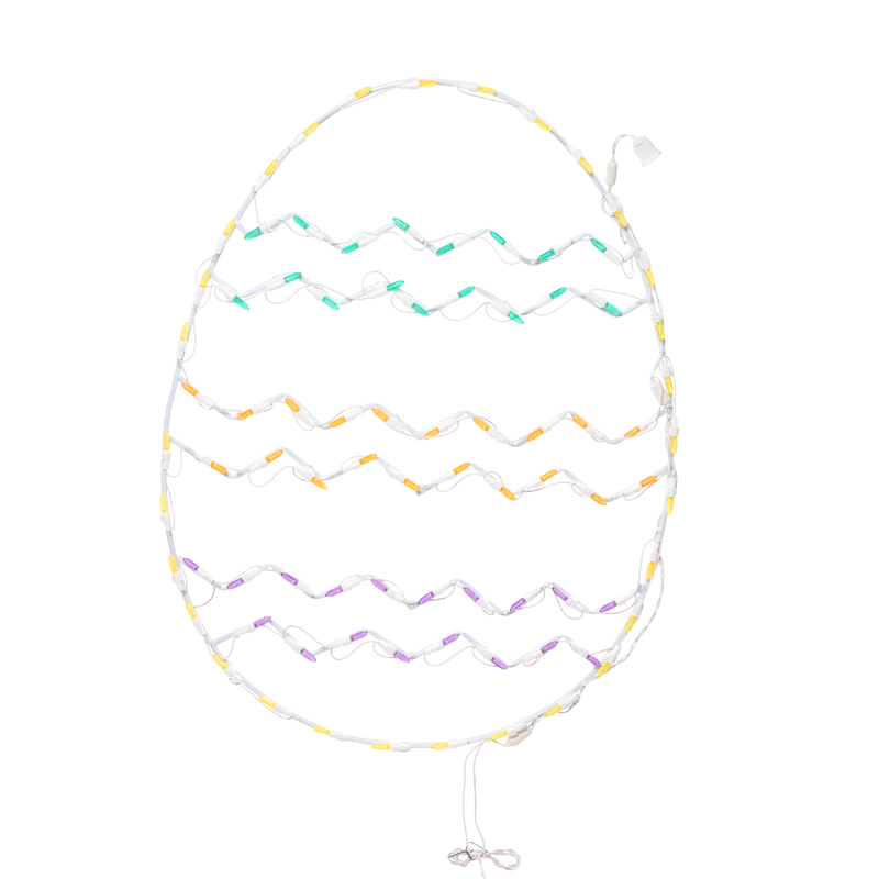 Huevo Chevron de Pascua de 30"