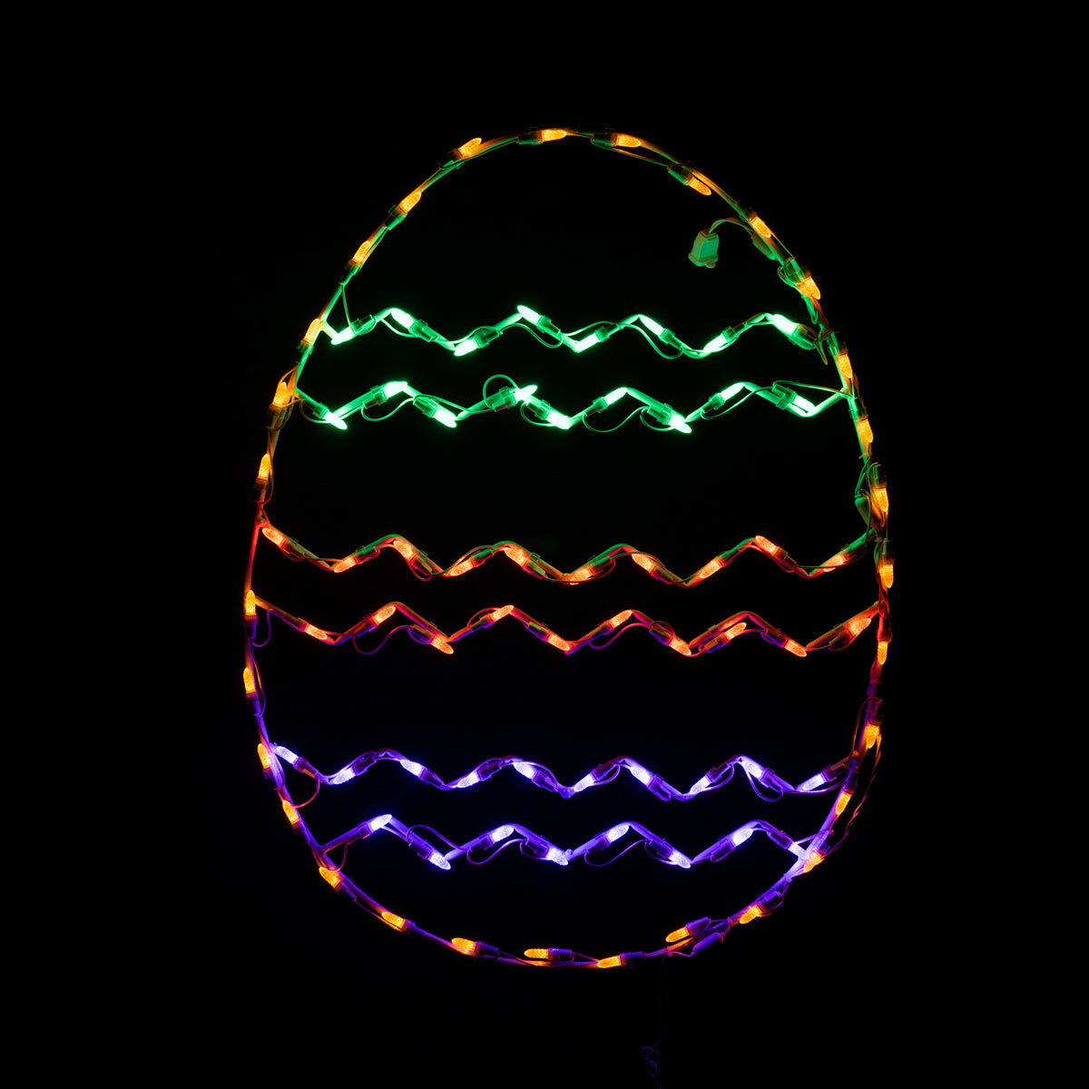 Huevo Chevron de Pascua de 30"