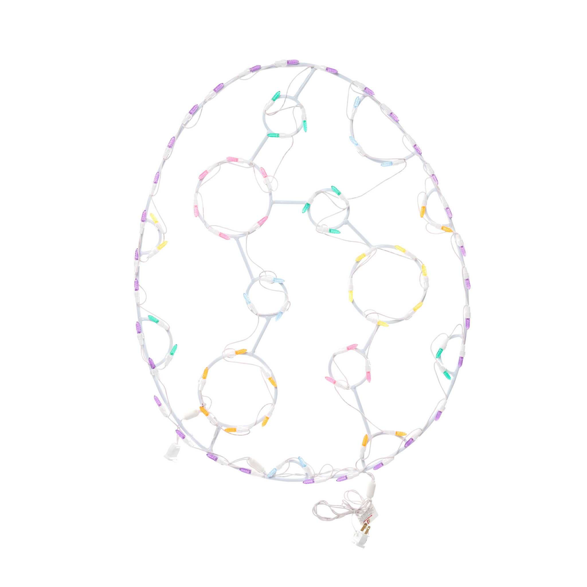 30" Easter Polka Dot Egg