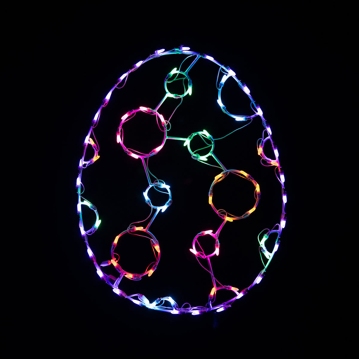 Huevo de Pascua de lunares de 30"