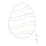 30" Easter Swirl Egg