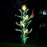 72" Fall Harvest LED Corn Stalk